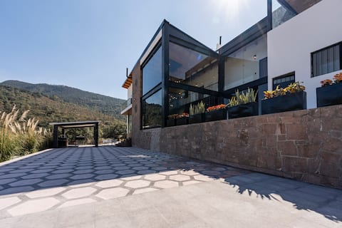 Top Airbnb: Modern country house La Nopalera in Amealco De Bonfil