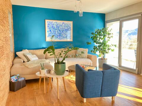 Top Airbnb: Duplex between plains and mountains in Ayent