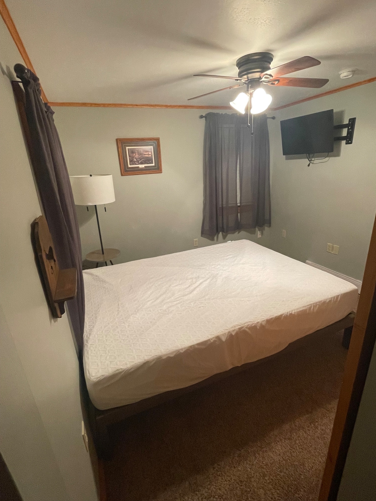 Bedroom 1 image 2 at Poland Hill Hideaway in Tionesta