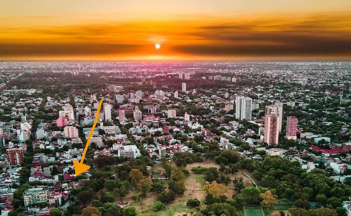Apartamento de dois quartos em Saavedra
