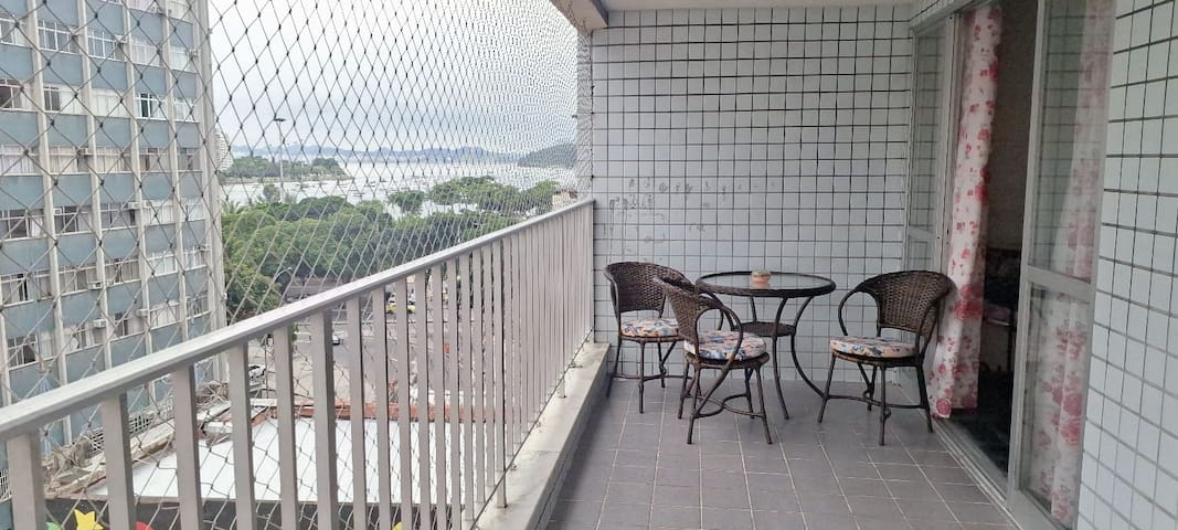 Apart. Botafogo quadra da praia