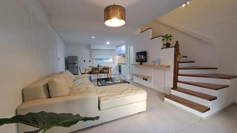 Modern Duplex a few meters from the sea