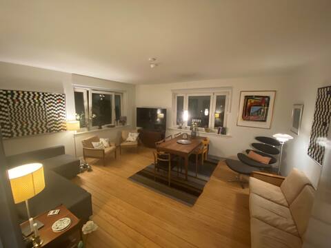 Popular Airbnb listing: Large apartment close to the city center in Viby
