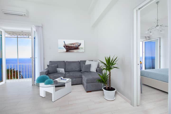 Sea View House, Terrace - Positano