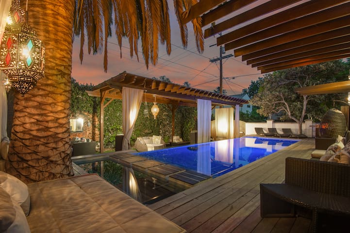 Modern Moroccan Pool Paradise near WEHO/Bev Center
