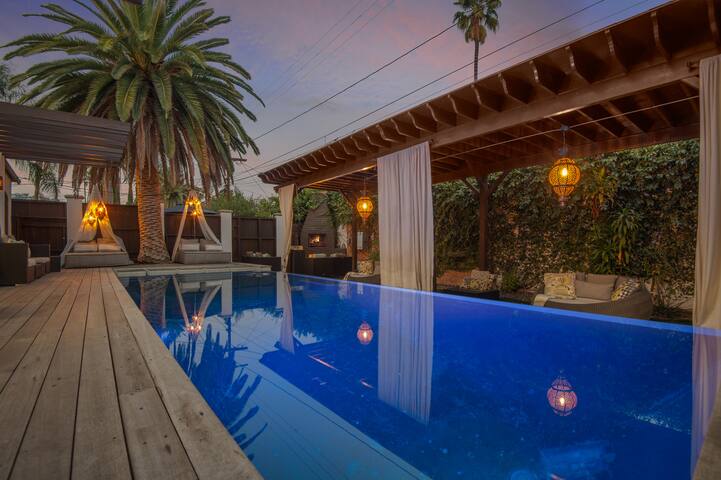 Modern Moroccan Pool Paradise near WEHO/Bev Center gallery image 5
