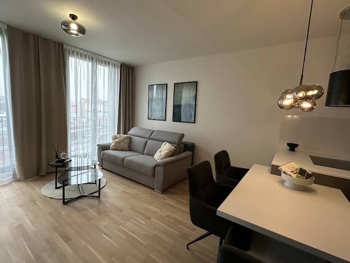 Luxusní Apartmán Toyen Pro 1-2 Osoby - Praga