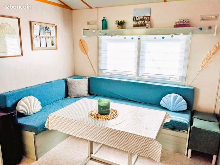 Mobil Home Climatisé "Menthe à L'eau" - Sanguinet