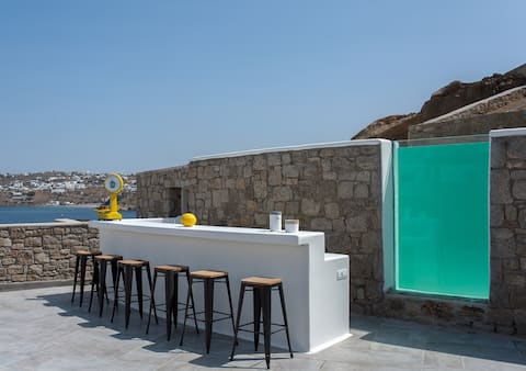 Sapphire 6ΒR Ηot Tub&Pool Ornos