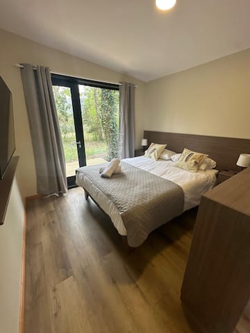 Entire home with 1 bedrooms in Pucon - Ketrawe Lodge con tinaja