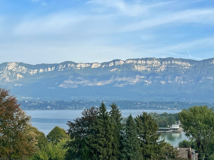 Lake and mountain view apartment