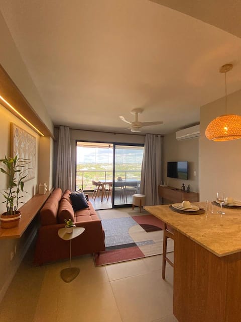 Popular Airbnb listing: Sea view of Itapuã Beach in Stella Maris