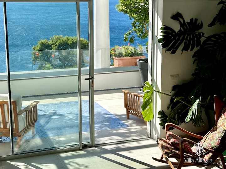Villa Allegra Sul Mare Di Capri - Capri