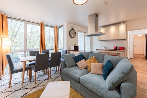 Serenity - 3 BDR - 6 people - Parking - Wifi - Balcony