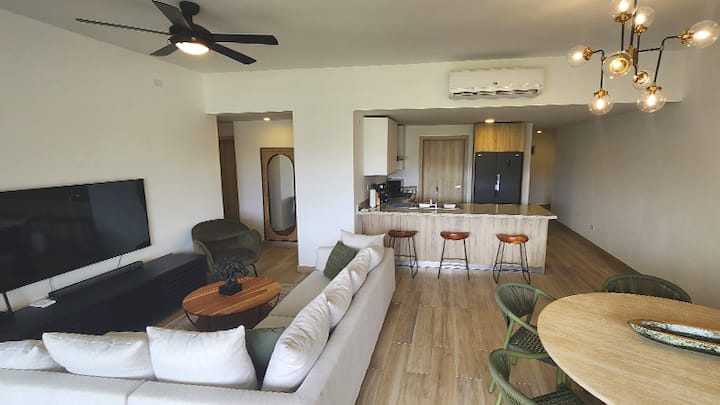 3‑suite Luxury Condo With Lagoon View At The Beach - Punta Cana