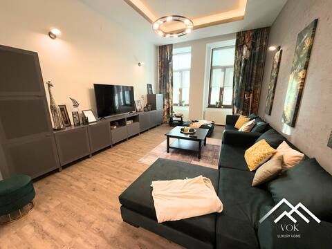 Popular Airbnb listing: VOK Luxury Home I 2 Levels Loft I Central Arad in Arad