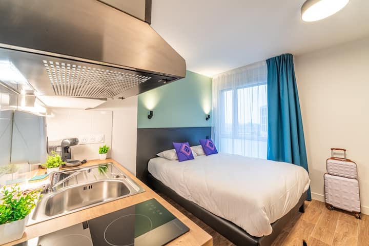 Studio Grand Lit Montempô Bordeaux Belvédère - Bordeaux