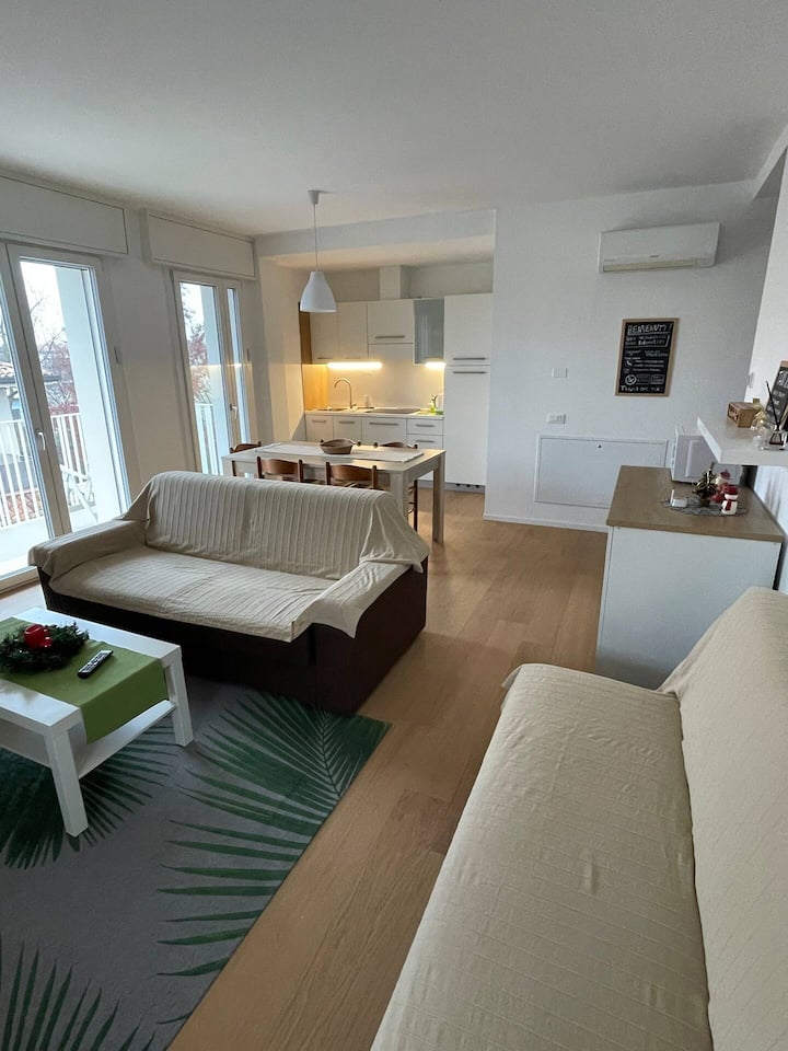 N7 Nuovo Appartamento Treviso Stazione + Transfer - 特里維素