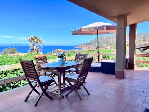 Villa Corallo with breathtaking view