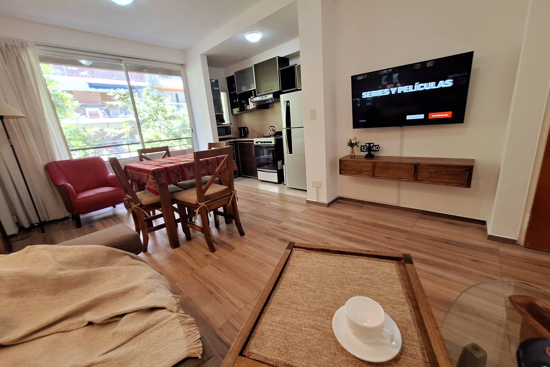 Departamento de 1 dormitorio con balcón en Palermo (Las Cañitas)