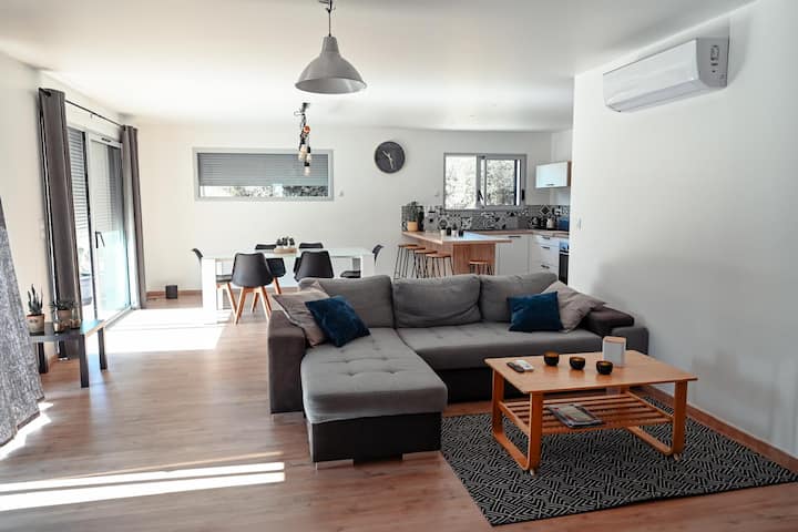 Villa Piscine Pétanque 6 Pers Aveyron ! - Villefranche-de-Rouergue