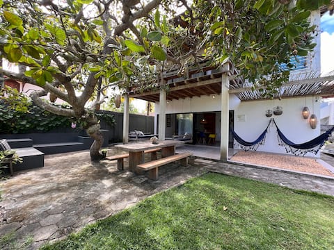 Casa Cajueiro, right on the sand