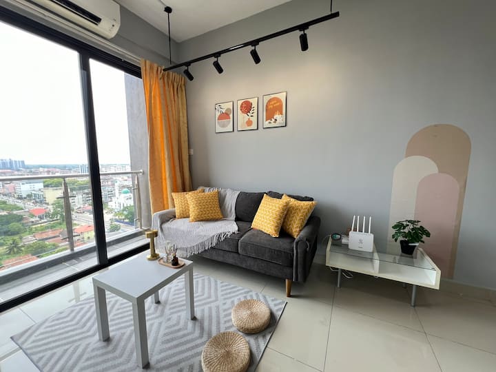 Riverview 8pax 2br In Kbtown Wi-fi, A-9-7 - Wakaf Che Yeh