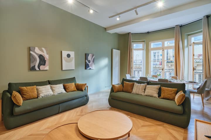ÉLégant Appartement 2br Climatisé - Trocadéro - Neuilly-sur-Seine