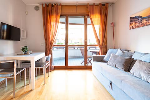 Terrace Apartment with garage - San Raffaele