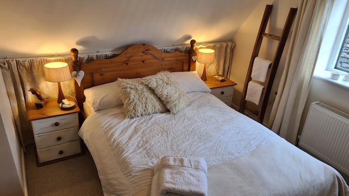 Cama doble acogedora