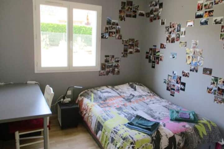 chambre 3 lit 140 x 190