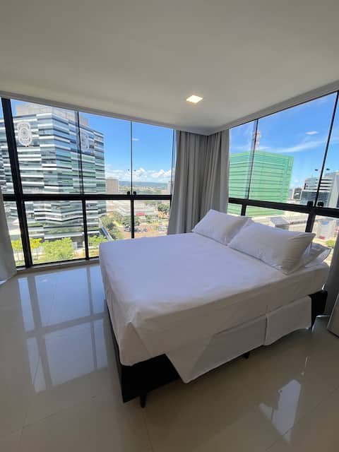 Flat with a Beautiful View in the North Hotel Sector