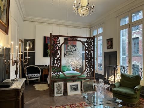 Double Haussmann apartment