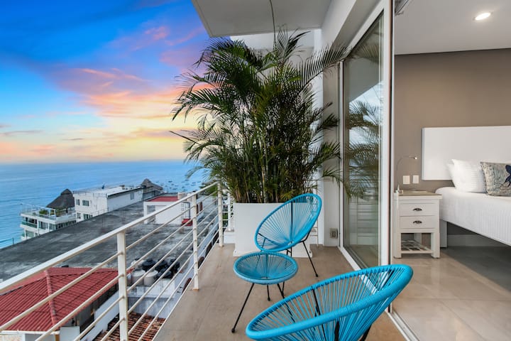 Spectacular OCEAN VIEW 1 bedroom, Amapas 353 - Apartments for Rent