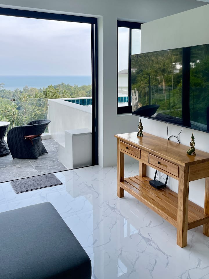 Private Pool & Sea View 1br Villa Emerald C11-3 - Ko Samui