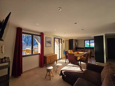 Top Airbnb: "Nature escape: Renovated barn for rent" in Villarembert
