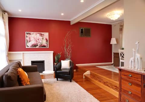 Location, BBQ, roomy and privacy