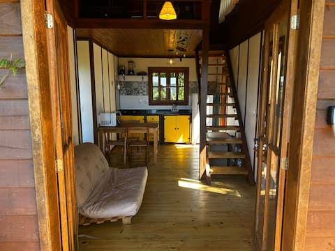 Top Airbnb: Beautiful cabin in Canto da Saíra! em Campo Largo