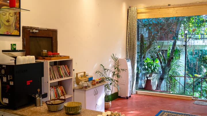 Nature Habitat Cottage 4br- Dehradun By Homeyhuts - 데라둔