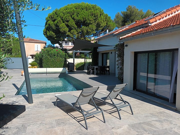 Belle Maison Avec Piscine - Six-Fours-les-Plages
