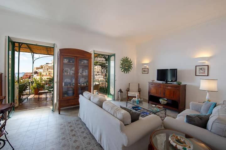 Casa Il Sogno Positano - Central & Sea View - 波西塔諾