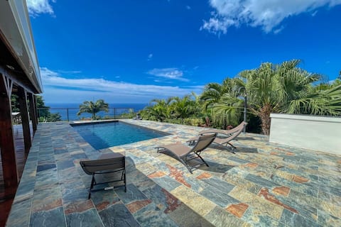 Villa Ô KARET – Panoramic sea view, swimming pool
