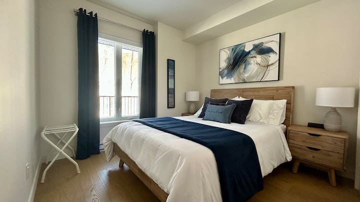 Საძინებელი 2 - საწოლი 152 × 203 სმ მთის ხედებით 