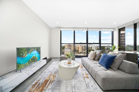 Spacious 2Bedroom+1 Study Apt| Homebush