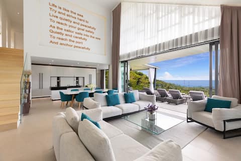 K.W Villa 4br Seaview swimming pool garden BBQ kid