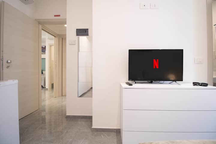 [3 Bagni 7 Posti] Wi-fi A/c Centro Culla - Porto San Giorgio