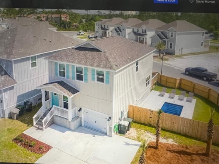 Piscina y playa de Serenity - Casas en renta en Pensacola, Florida