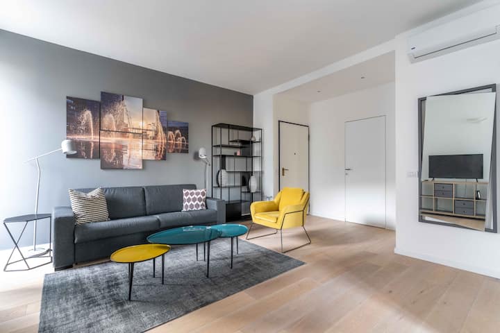 Chic Apt Isola District Palazzo Della Regione - ミラノ