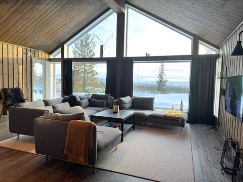 Cabin right next to the alpine slope (45 min. from Trysil)