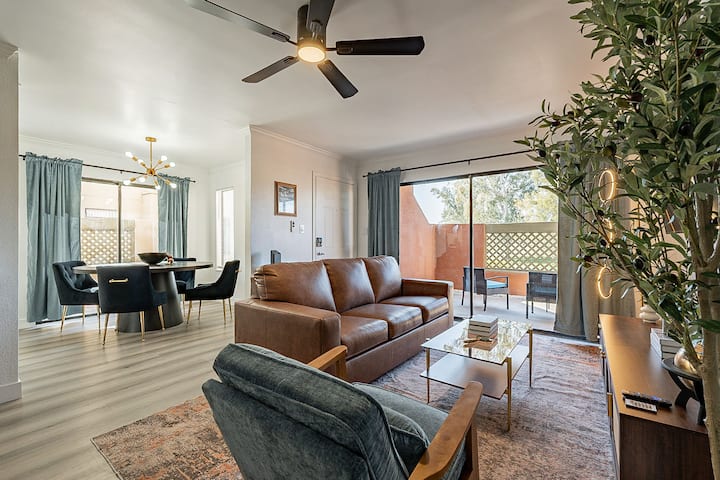 New|golf Course Views| 1 Br|heated Pool| Gym| Bbq| - Scottsdale, AZ